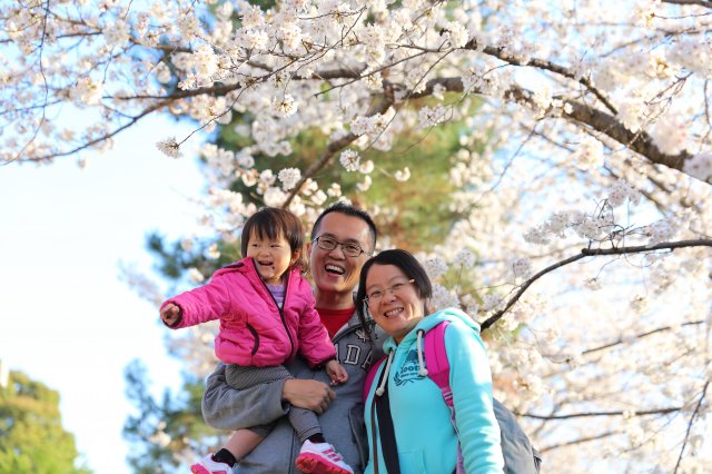 圓山公園之全家福~~~    2014.04.01